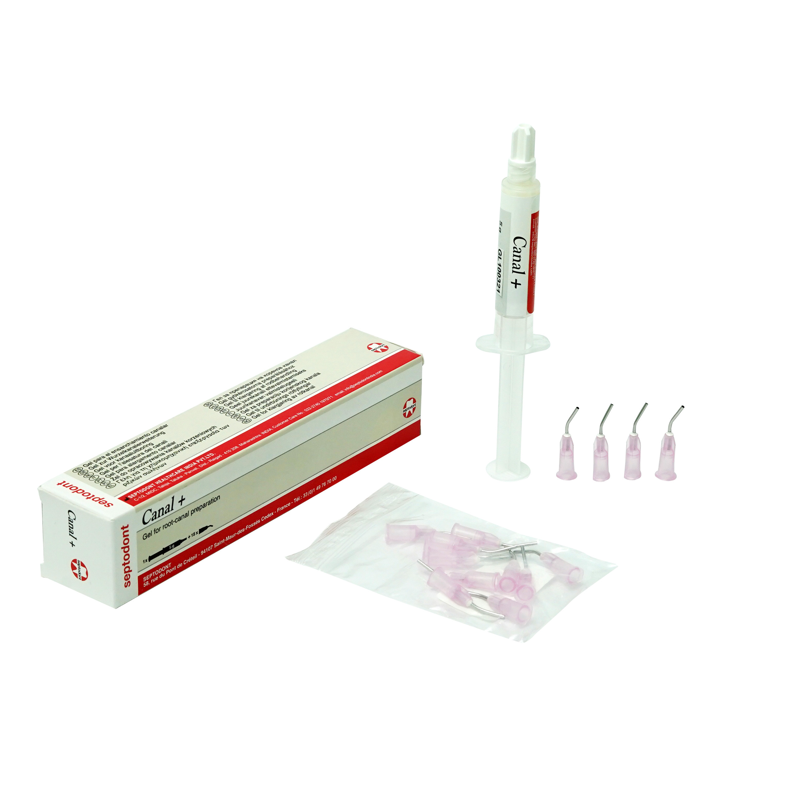 Septodont Canal + EDTA Gel For Root Canal Preparation 5gm